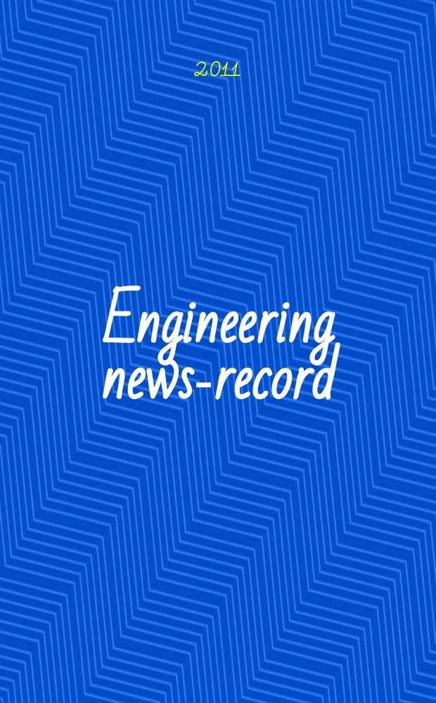 Engineering news-record : Devoted to civil engineering and contracting. Vol. 267, № 13