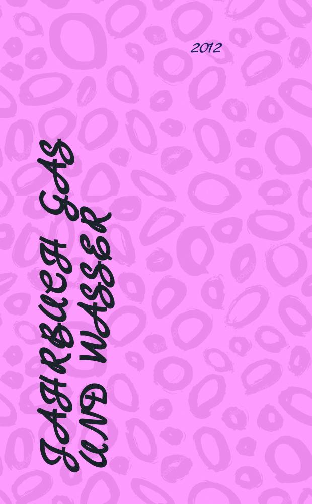 Jahrbuch Gas und Wasser