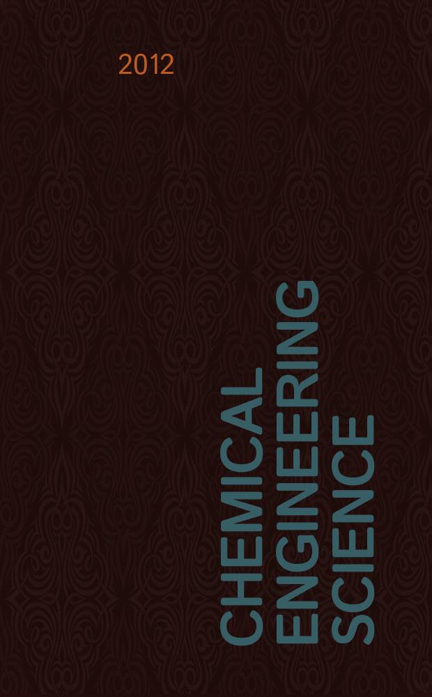 Chemical engineering science : Génie chimique. Vol. 75