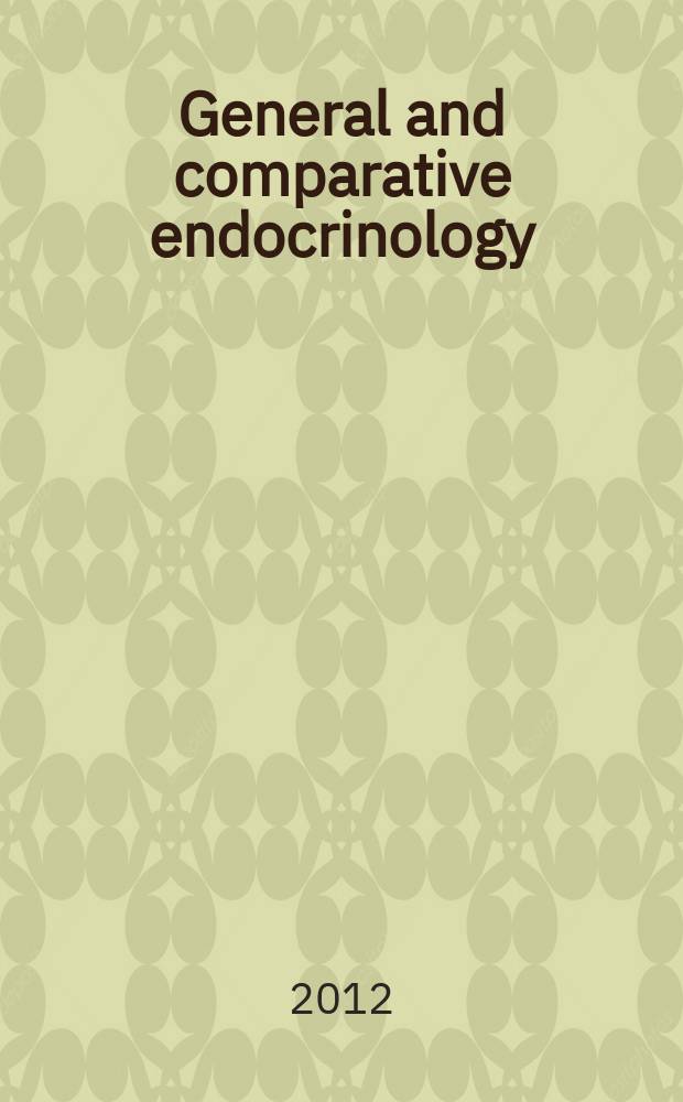 General and comparative endocrinology : An international journal. Vol. 177, № 1