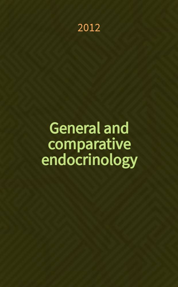 General and comparative endocrinology : An international journal. Vol. 176, № 3 : The Inaugural meeting of the North American society for comparative endocrinology (NASCE) and the 7th International symposium on amphibian and reptilian endocrinology neurobiology (ISAREN) University of Michigan, Ann Arbor, July 2011 = Первое заседание Северо-Американского общества по сравнительной эндокринологии и 7-й международный симпозиум по эндокринологии амфибий и рептилий и нейробиология