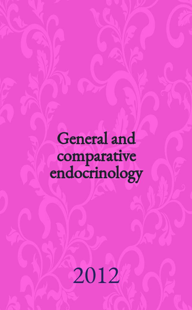General and comparative endocrinology : An international journal. Vol. 177, № 3 : Profiles in comparative endocrinology: Eric Roubos = Образы в сравнительной эндокринологии: Эрик Роубс