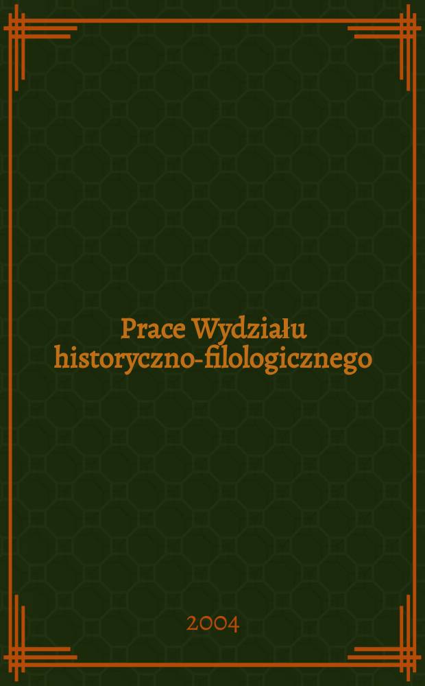 Prace Wydziału historyczno-filologicznego : Prałaci i kanonicy wiśliccy w okresie...