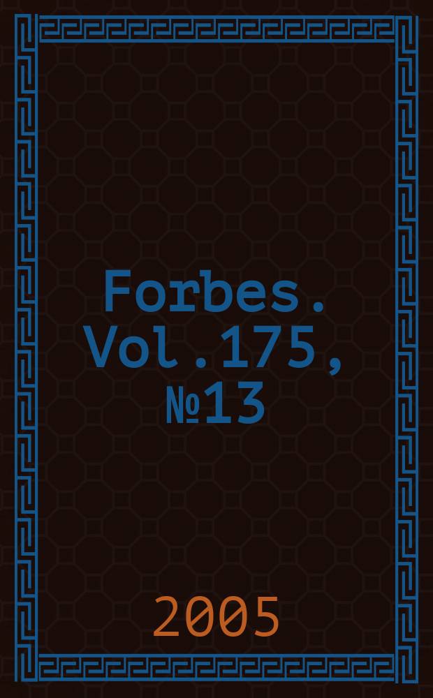 Forbes. Vol.175, №13