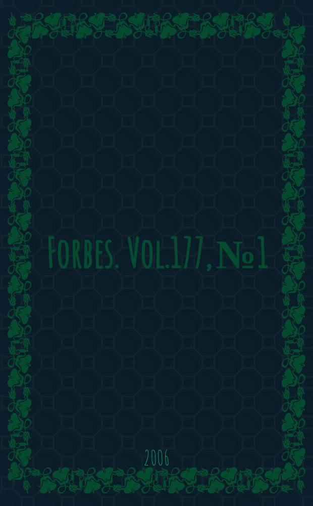Forbes. Vol.177, №1