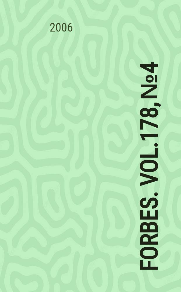 Forbes. Vol.178, №4