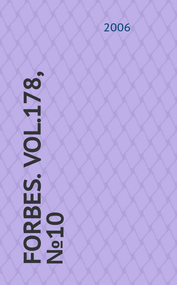 Forbes. Vol.178, №10