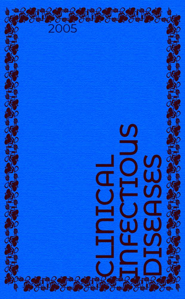 Clinical infectious diseases : (formerly Reviews of infectious diseases) An offic. publ. of the Infectious diseases soc. of America. 2005 к vol. 41, suppl. 7 : Identifying responsive populations in sepsis