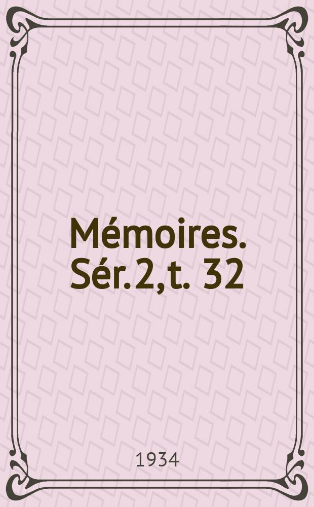 M&eacute;moires. S&eacute;r. 2, t. 32 : Jean Lemaire de Belges et la Renaissance = Жан Лемер де Бельж и эпоха Ренессанса