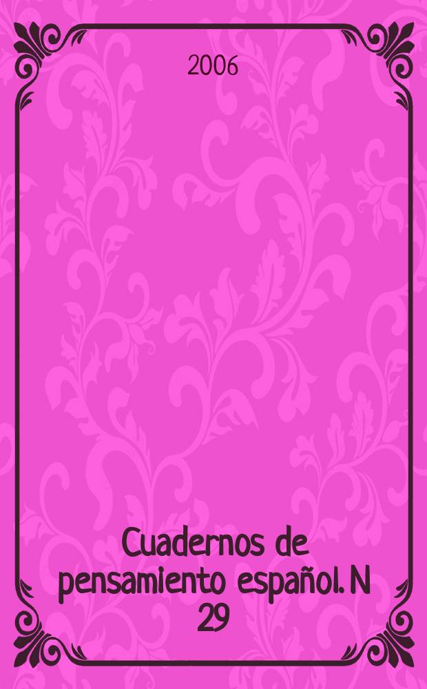 Cuadernos de pensamiento español. N 29 : Domingo de Soto: ciencia y filosofía de la naturaleza