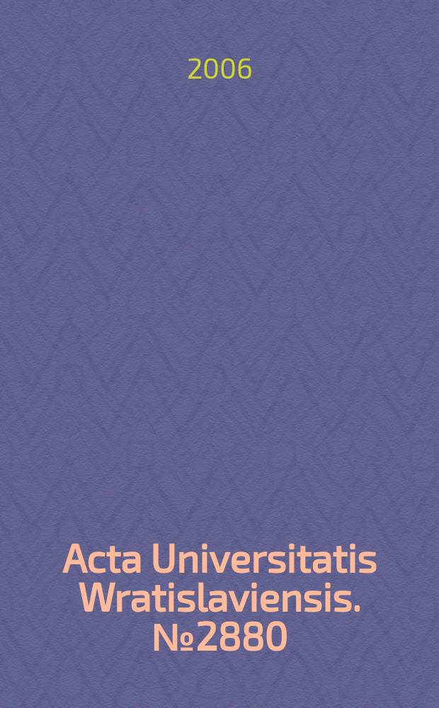 Acta Universitatis Wratislaviensis. №2880 : Dolny Śląsk