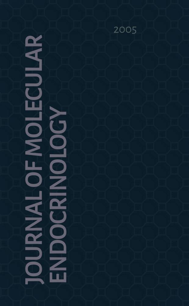 Journal of molecular endocrinology : A journal of the Society for endocrinology. Vol.34, №3