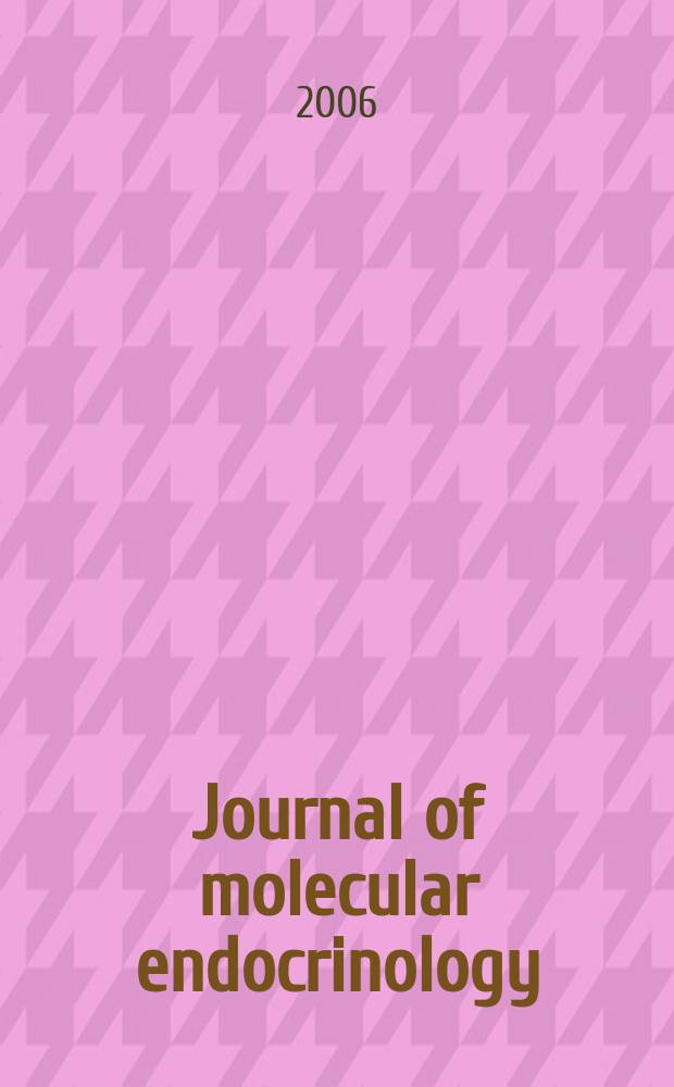 Journal of molecular endocrinology : A journal of the Society for endocrinology. Vol.36, № 1