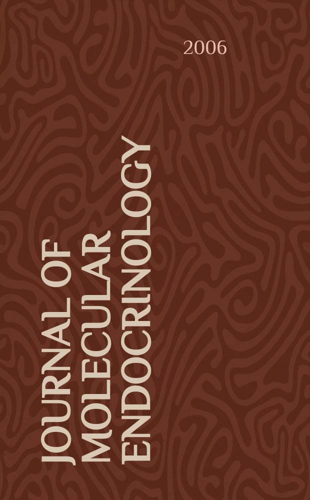 Journal of molecular endocrinology : A journal of the Society for endocrinology. Vol.37, № 3