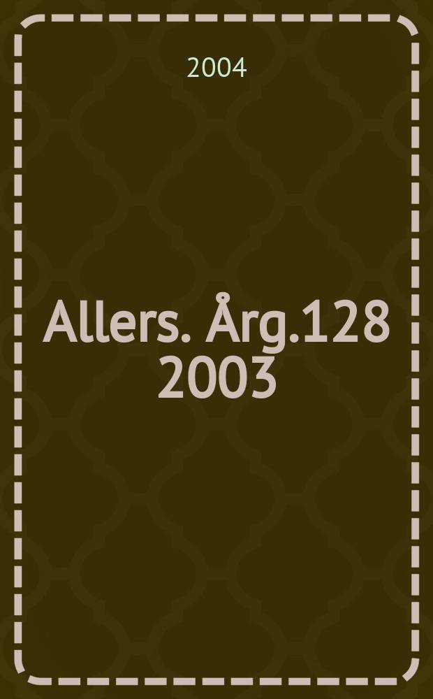 Allers. Årg.128 2003/2004, №12
