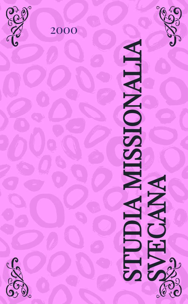 Studia missionalia Svecana : (formerly Studia missionalia Upsaliensia (№ I-LXXX)). 81 : Conversion and contextual conceptions of Christ