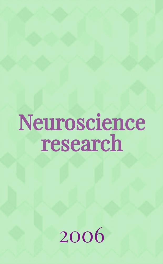 Neuroscience research : The offic. j. of the Japan neuroscience soc. Vol. 56, № 2