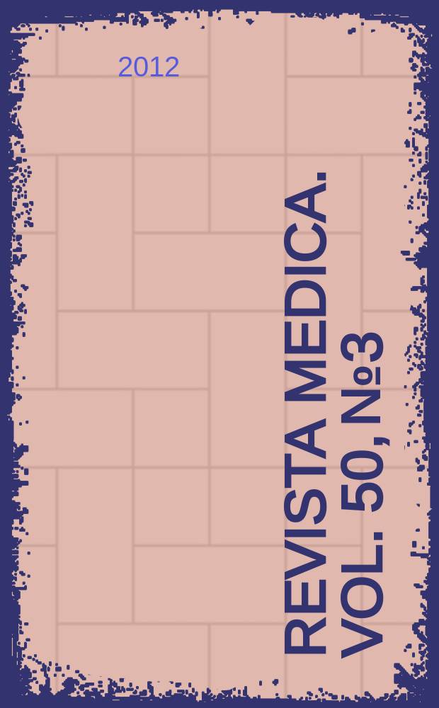Revista medica. Vol. 50, № 3