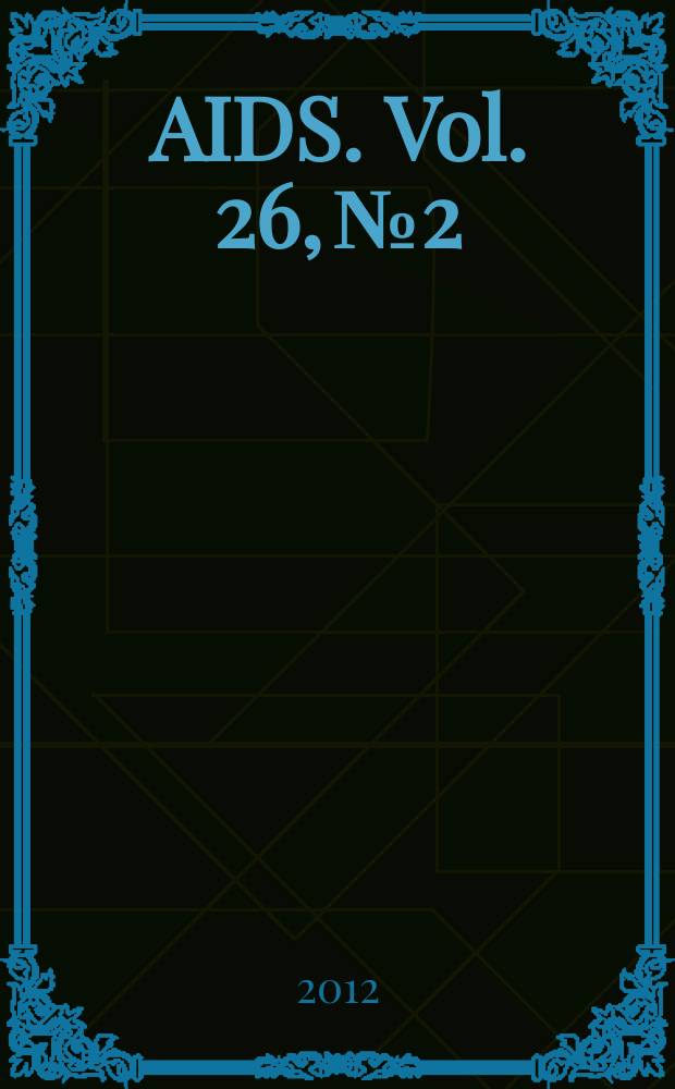 AIDS. Vol. 26, № 2