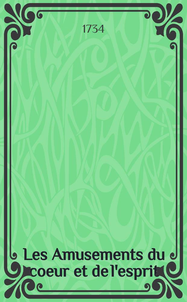 Les Amusements du coeur et de l'esprit