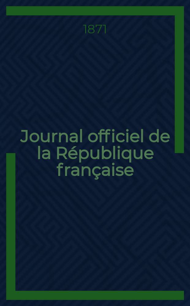 Journal officiel de la République française