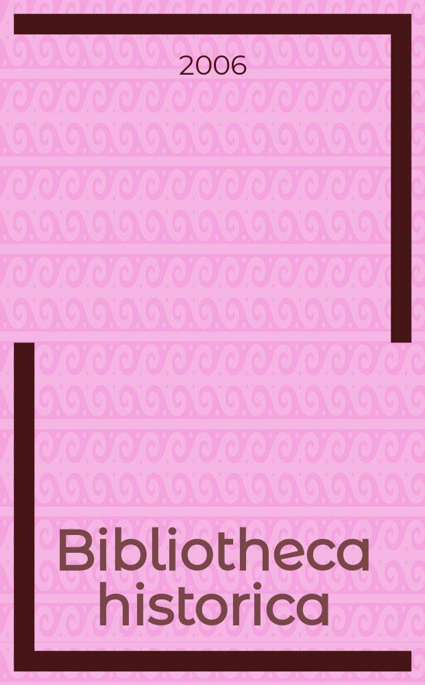 Bibliotheca historica : BH. 99 : Ideology and challenges of political ...