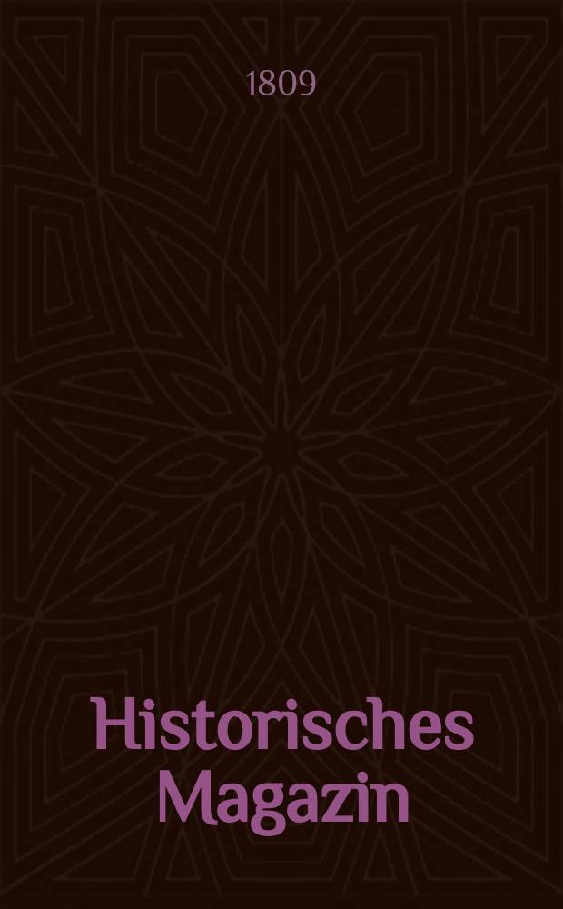 Historisches Magazin