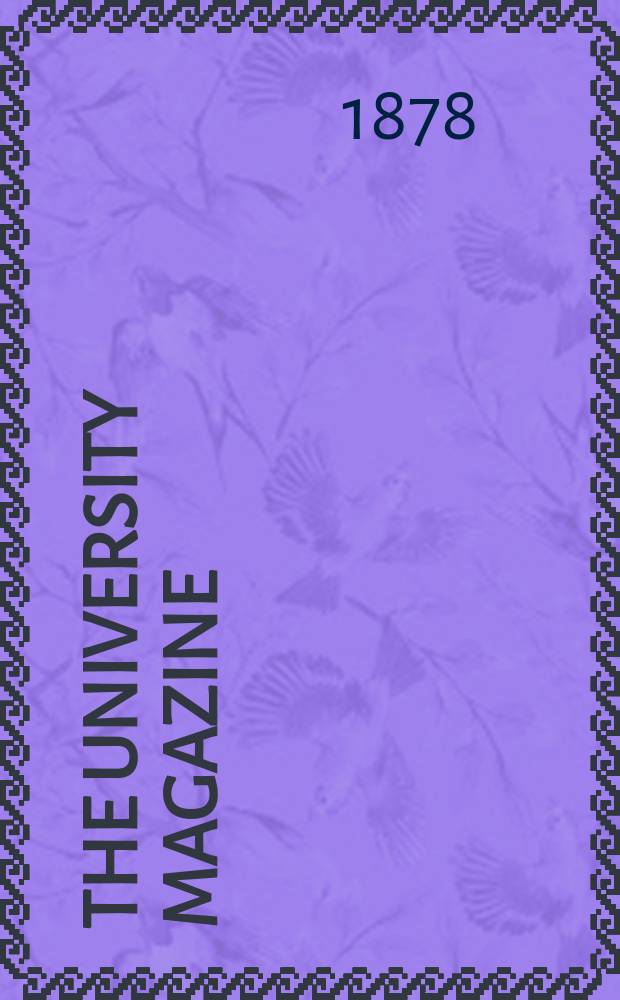 The University magazine