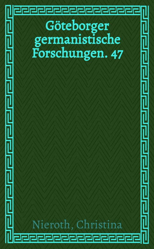 Göteborger germanistische Forschungen. 47 : Viel Gäste, wenig Plätze = "Много приглашенных,мало избранных"
