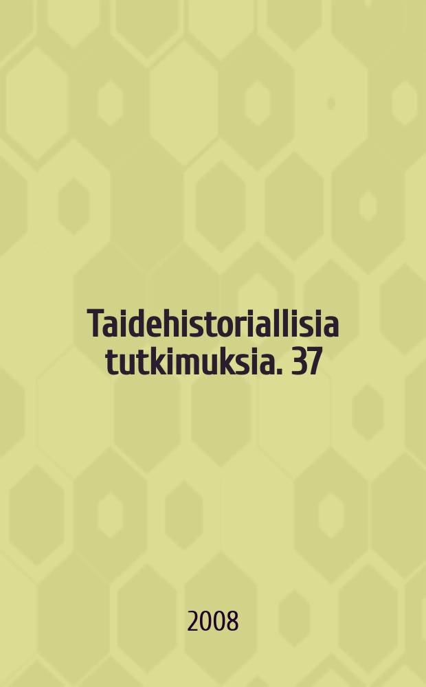 Taidehistoriallisia tutkimuksia. 37 : Halun häilyvät rajat = Мужская и женская натура в творчестве Магнуса Энкеля