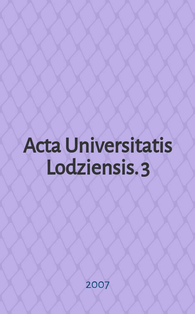 Acta Universitatis Lodziensis. 3 : Semantyka i pragmatyka tekstu = Семантика и прагматика текста