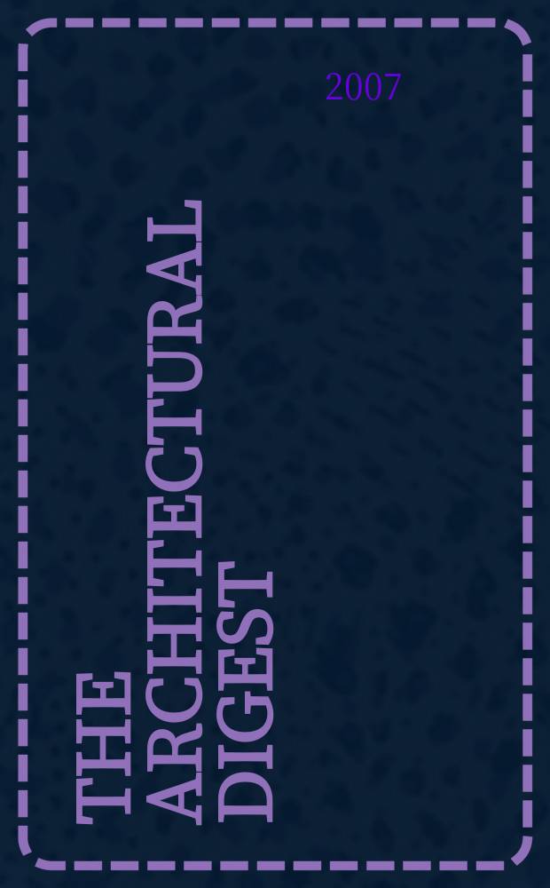 The Architectural digest : A pictorial digest of outstanding architecture, interior decorating and landscaping Established 1920. Vol. 64, № 9
