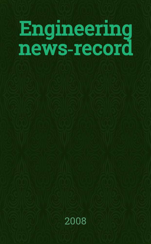 Engineering news-record : Devoted to civil engineering and contracting. Vol. 261, № 12