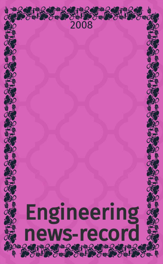 Engineering news-record : Devoted to civil engineering and contracting. Vol. 261, № 13