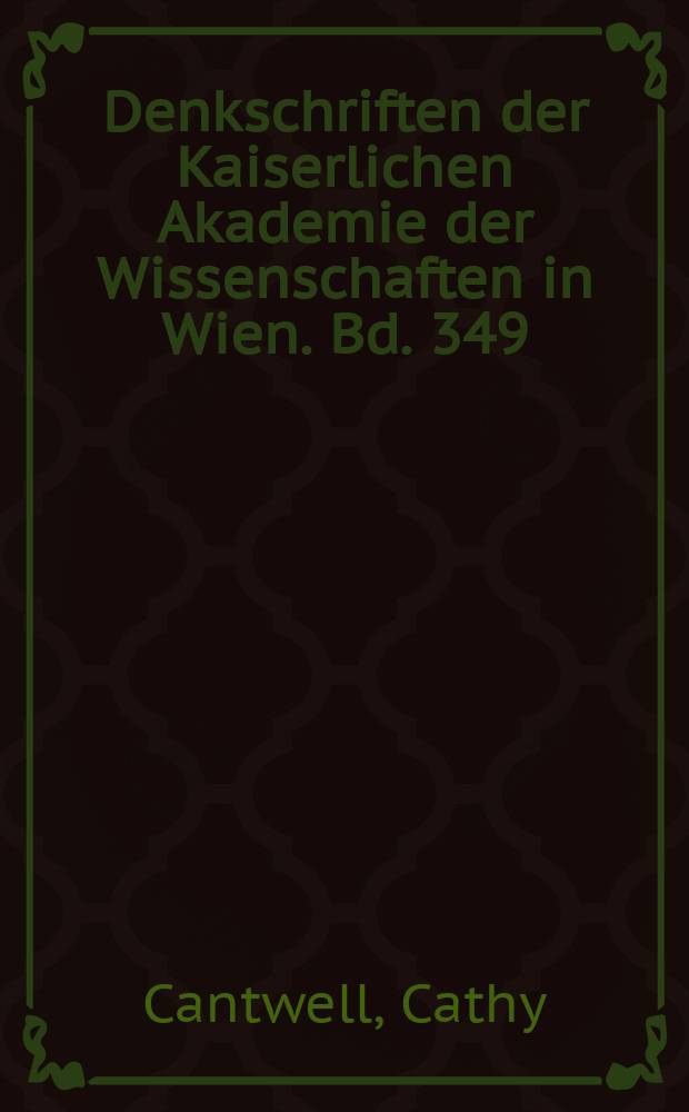 Denkschriften der Kaiserlichen Akademie der Wissenschaften in Wien. Bd. 349 : The Kīlaya Nirvāņa Tantra and the Vajra Wrath Tantra = Два текста из древней тантрической коллекции