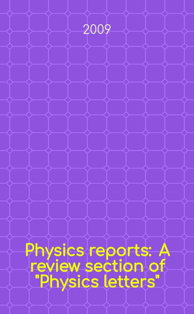 Physics reports : A review section of "Physics letters" (Sect. C). Vol. 470, № 3/4 : Θ dependence of SU (N) gauge theories in the presence of a topological term