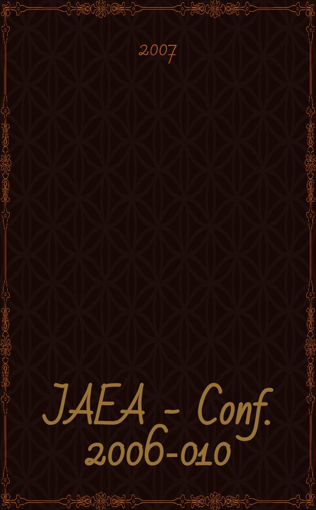 JAEA - Conf. 2006-010