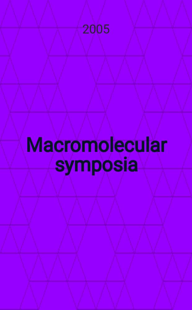 Macromolecular symposia : Fillers for formulations