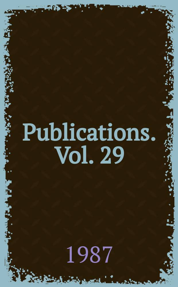 [Publications]. Vol. 29 : The Wills of the Archdeaconry of Sudbury, 1630-1635