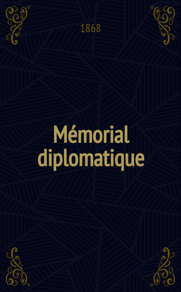 Mémorial diplomatique