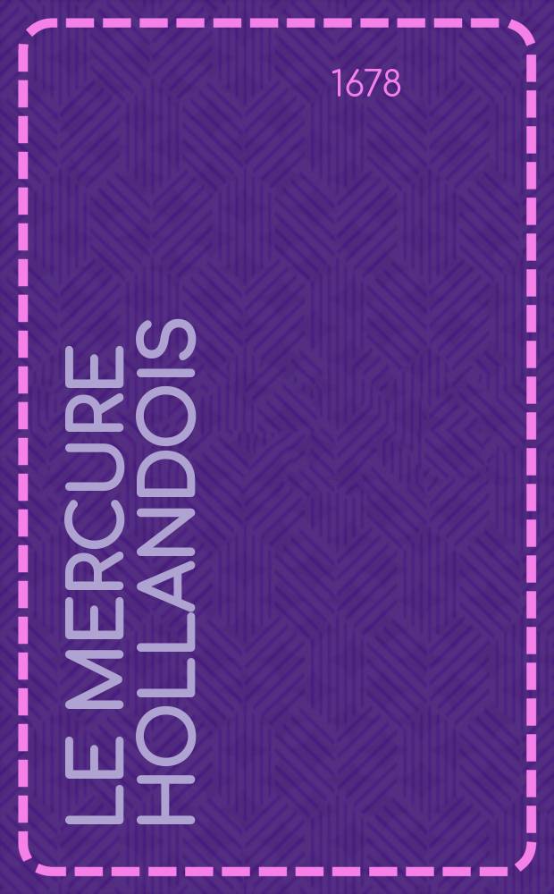 Le mercure hollandois