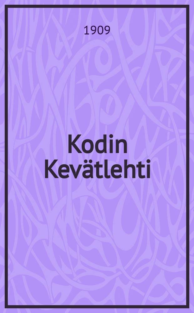 Kodin Kevätlehti