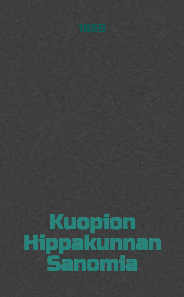 Kuopion Hippakunnan Sanomia