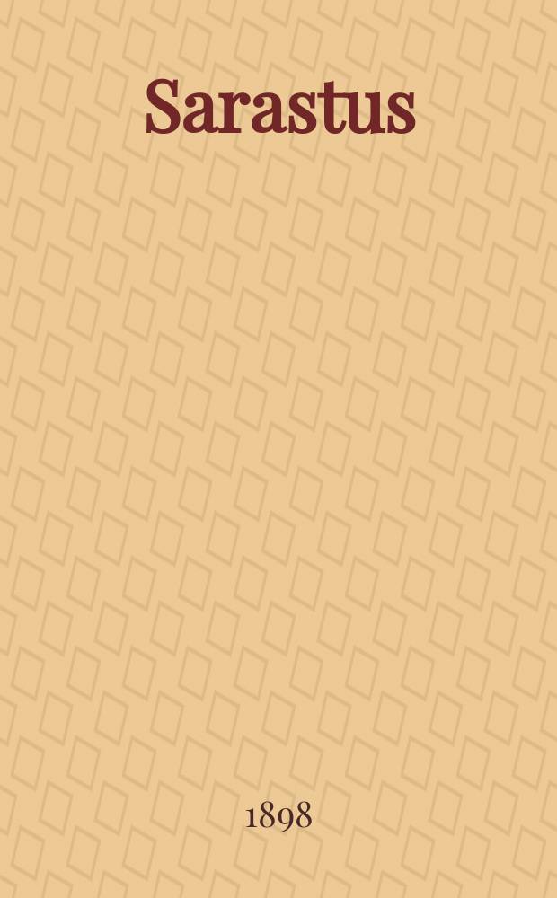 Sarastus