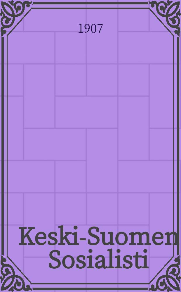 Keski-Suomen Sosialisti