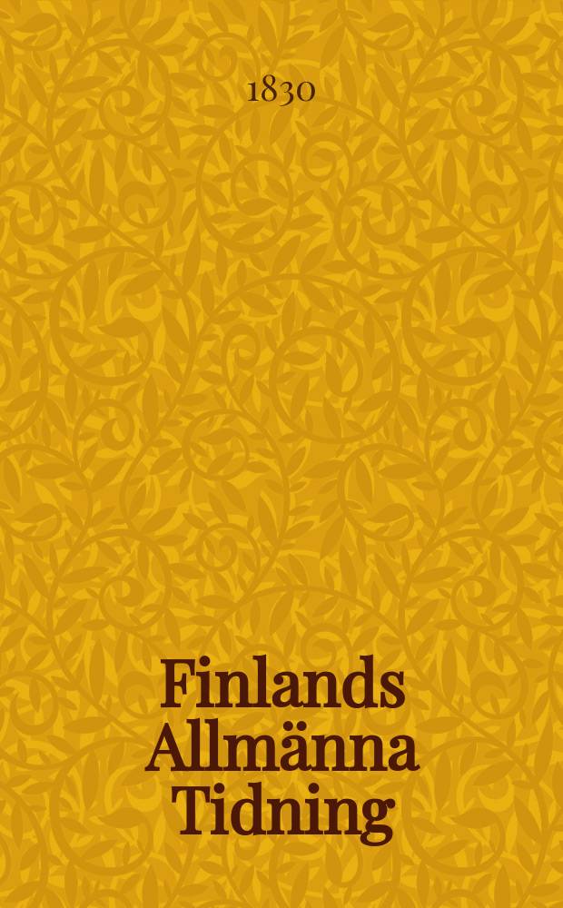 Finlands Allmänna Tidning