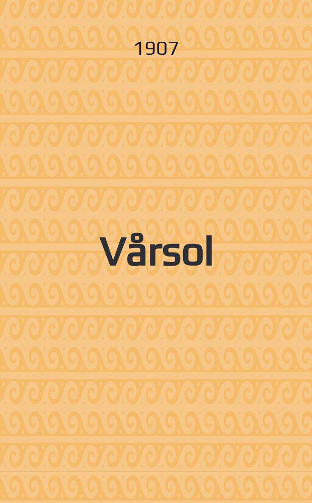 V&aring;rsol