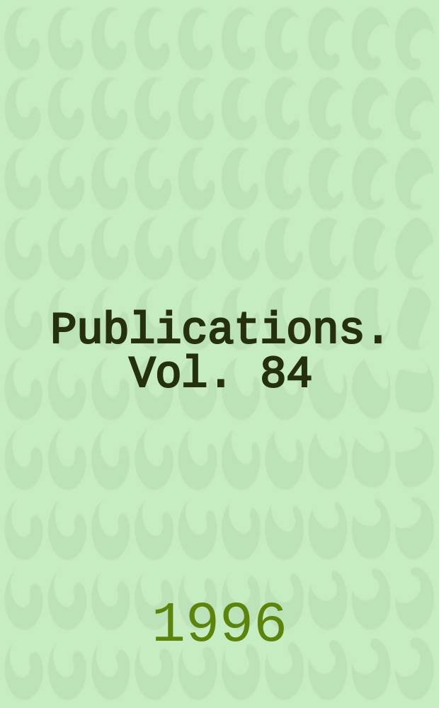 [Publications]. Vol. 84 : The register of William Bateman, Bishop of Norwich, 1344-1355