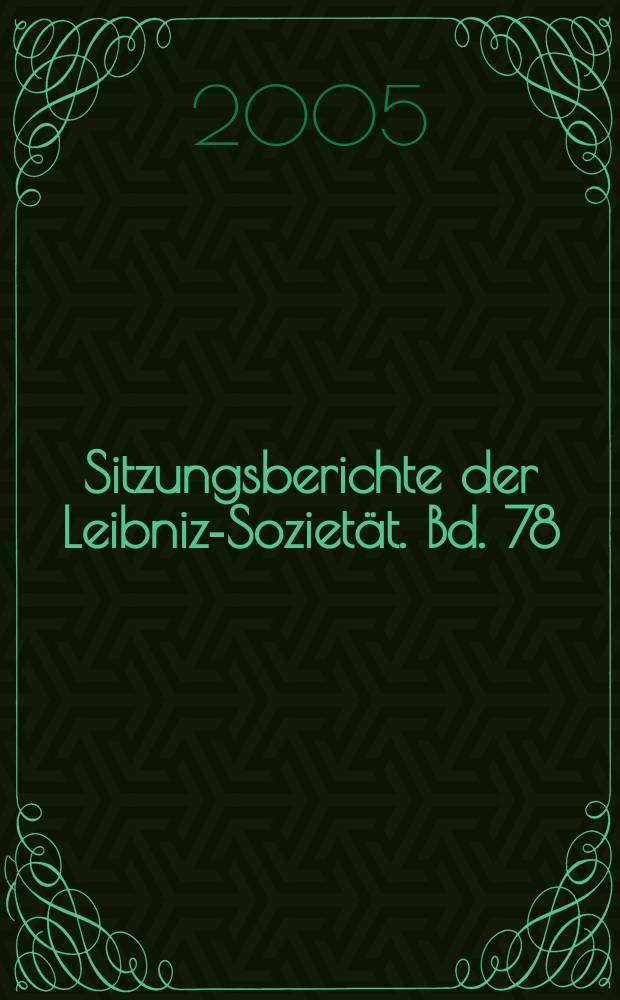 Sitzungsberichte der Leibniz-Soziet&auml;t. Bd. 78/79 : Albert Einstein in Berlin