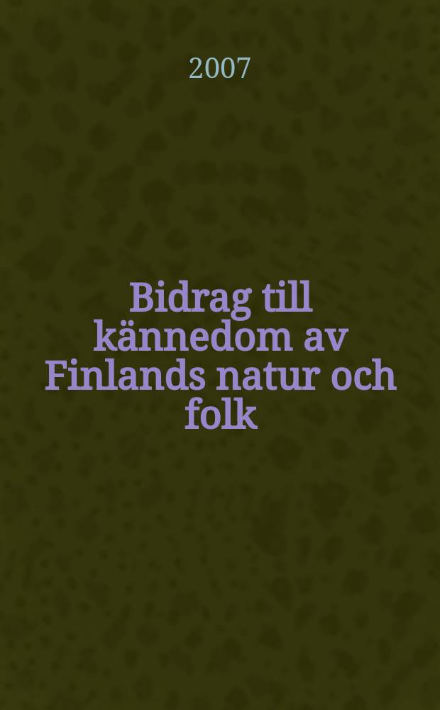 Bidrag till kännedom av Finlands natur och folk : Utgifna af Finska vetenskaps-soc : Ekenäs stads dombok 1678 - 1695 = Студия права и филологии рукописей 17 века